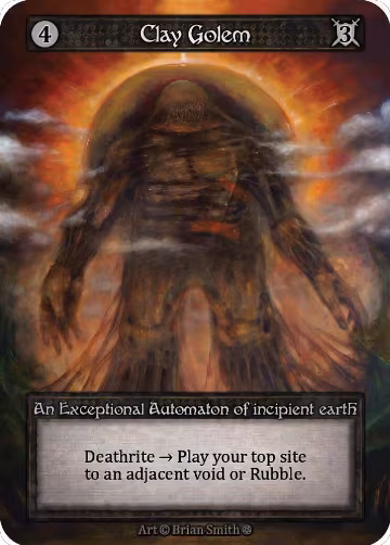 Clay Golem, Gothic — Sorcery card price