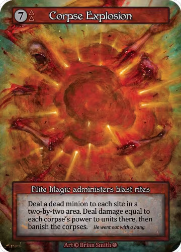 Corpse Explosion, Gothic — Sorcery card price