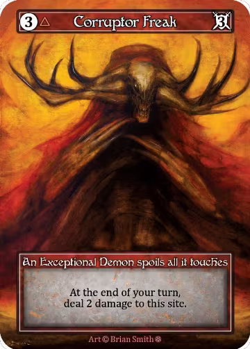 Corruptor Freak (Foil), Gothic — Sorcery card price