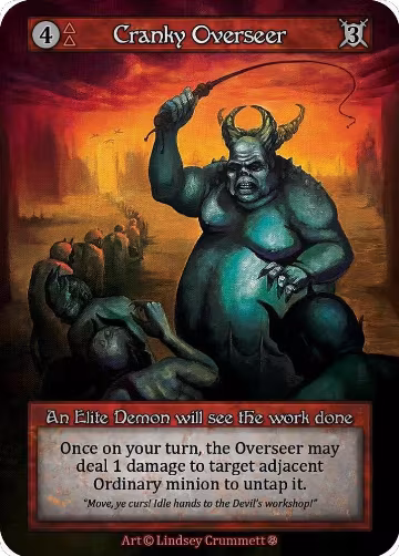 Cranky Overseer, Gothic — Sorcery card price
