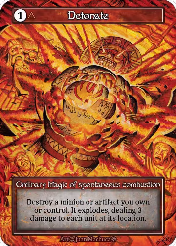 Detonate (Foil), Gothic — Sorcery card price
