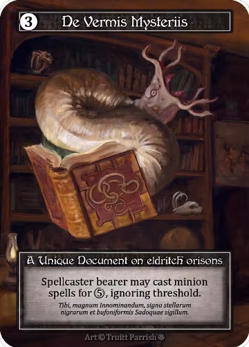 De Vermis Mysteriis (Foil), Gothic — Sorcery card price