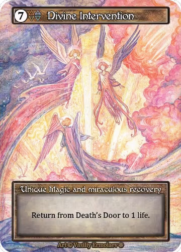 Divine Intervention (Foil), Gothic — Sorcery card price