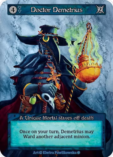 Doctor Demetrius, Gothic — Sorcery card price