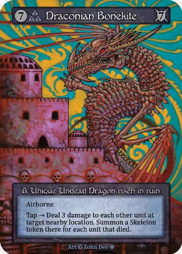 Draconian Bonekite, Gothic — Sorcery card price