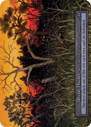 Dread Thicket, Gothic — Sorcery card price
