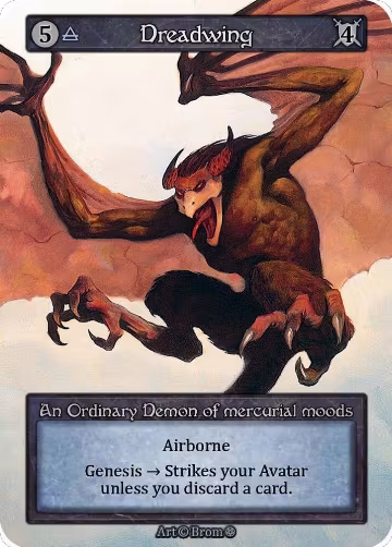 Dreadwing, Gothic — Sorcery card price