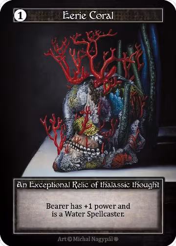Eerie Coral (Foil), Gothic — Sorcery card price