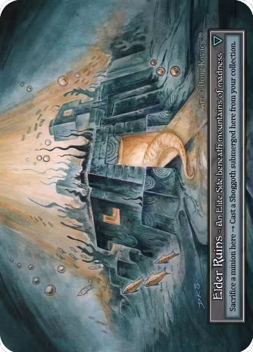 Elder Ruins (Foil), Gothic — Sorcery card price