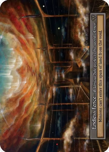 Endless Fence (Foil), Gothic — Sorcery card price