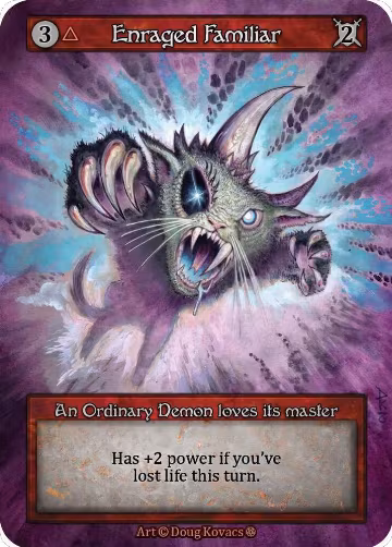 Enraged Familiar, Gothic — Sorcery card price