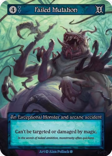 Failed Mutation, Gothic — Sorcery card price