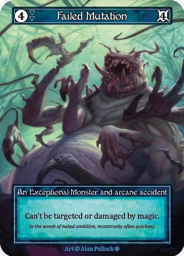 Failed Mutation (Foil), Gothic — Sorcery card price