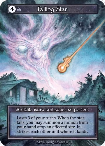 Falling Star (Foil), Gothic — Sorcery card price