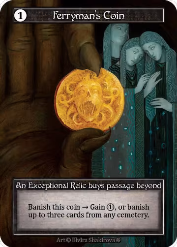 Ferryman's Coin (Foil), Gothic — Sorcery card price