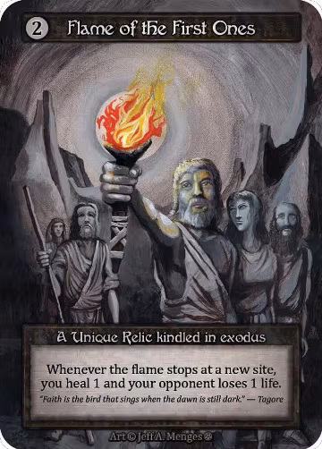 Flame of the First Ones, Gothic — Sorcery card price