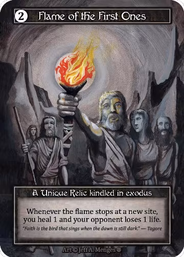 Flame of the First Ones (Foil), Gothic — Sorcery card price