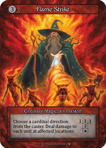 Flame Strike, Gothic — Sorcery card price