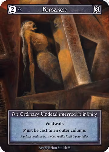 Forsaken (Foil), Gothic — Sorcery card price