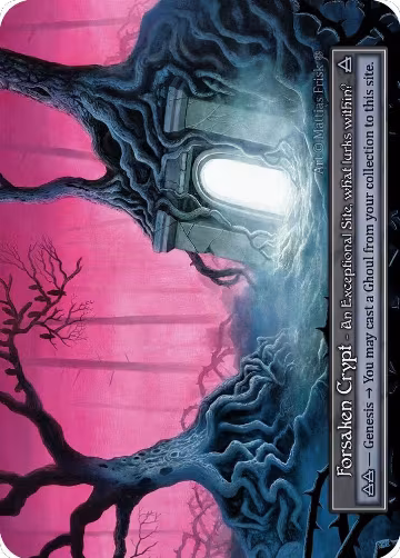 Forsaken Crypt (Foil), Gothic — Sorcery card price