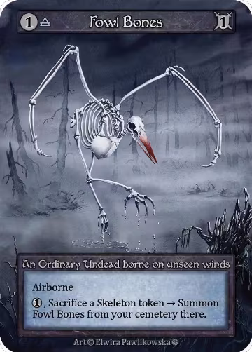 Fowl Bones, Gothic — Sorcery card price