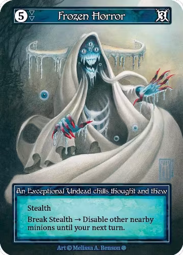 Frozen Horror (Foil), Gothic — Sorcery card price