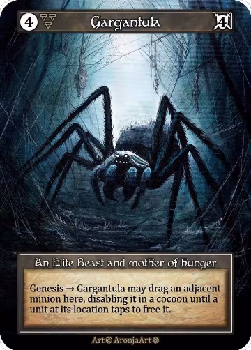 Gargantula (Foil), Gothic — Sorcery card price