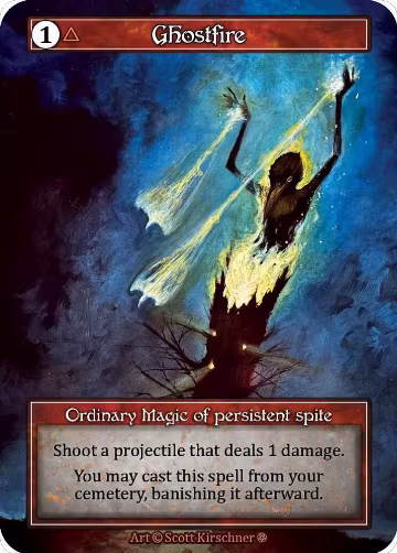 Ghostfire (Foil), Gothic — Sorcery card price