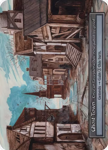 Ghost Town (Foil), Gothic — Sorcery card price