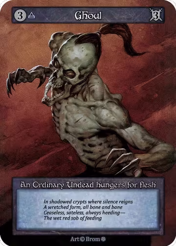 Ghoul, Gothic — Sorcery card price