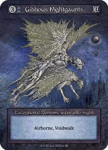 Gibbous Nightgaunts, Gothic — Sorcery card price
