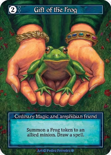 Gift of the Frog (Foil), Gothic — Sorcery card price