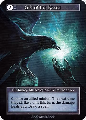 Gift of the Raven (Foil), Gothic — Sorcery card price