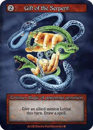 Gift of the Serpent, Gothic — Sorcery card price
