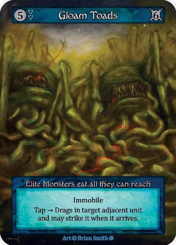 Gloam Toads, Gothic — Sorcery card price