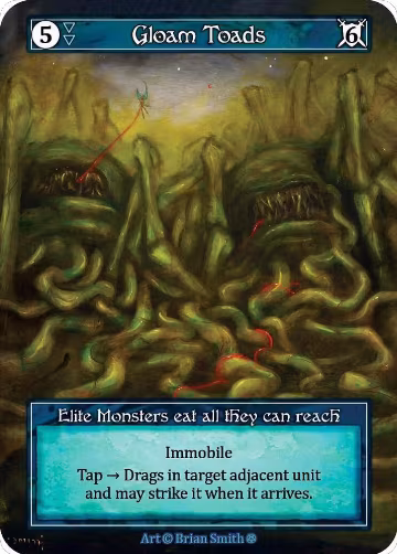 Gloam Toads (Foil), Gothic — Sorcery card price