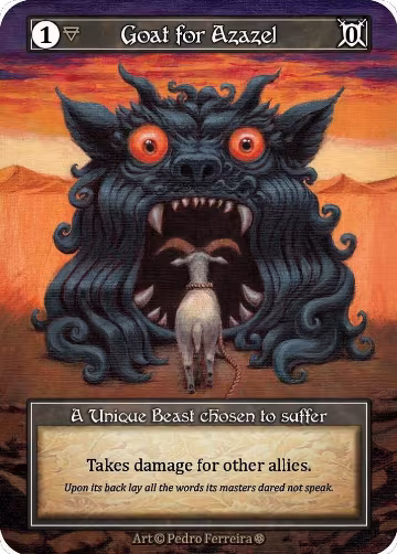 Goat for Azazel (Foil), Gothic — Sorcery card price