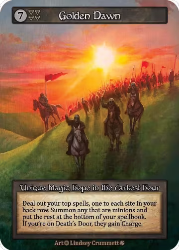 Golden Dawn, Gothic — Sorcery card price