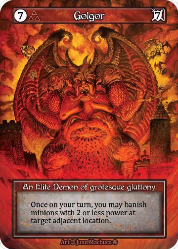Golgor (Foil), Gothic — Sorcery card price
