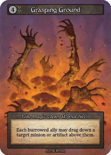 Grasping Ground, Gothic — Sorcery card price
