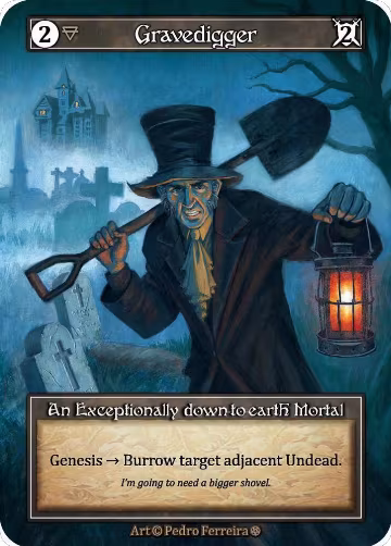 Gravedigger (Foil), Gothic — Sorcery card price
