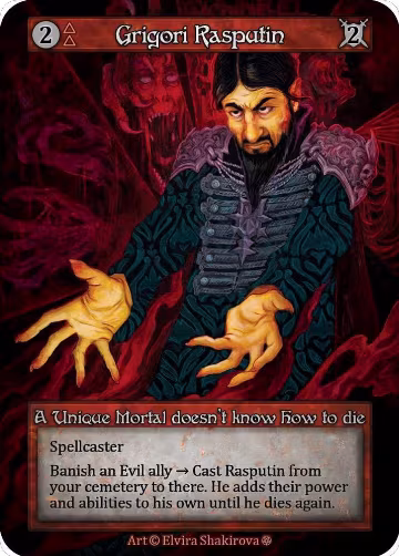 Grigori Rasputin, Gothic — Sorcery card price