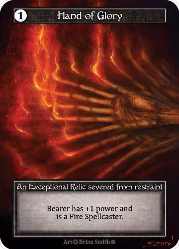 Hand of Glory (Foil), Gothic — Sorcery card price