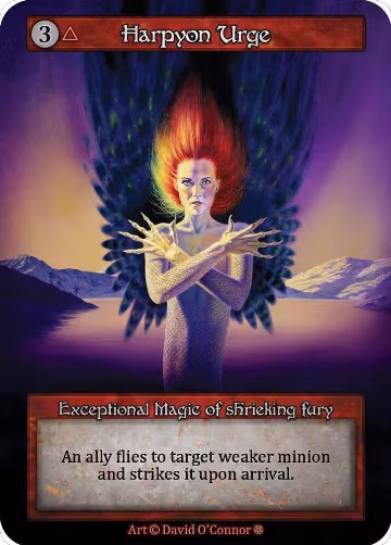 Harpyon Urge, Gothic — Sorcery card price