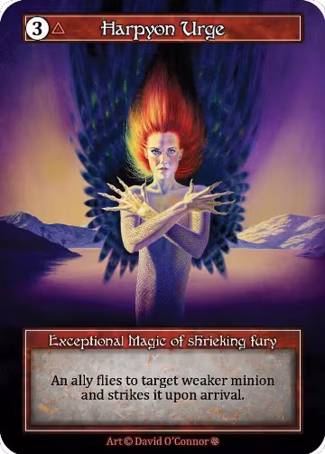 Harpyon Urge (Foil), Gothic — Sorcery card price