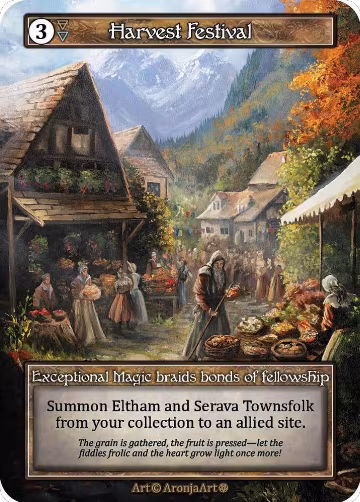 Harvest Festival (Foil), Gothic — Sorcery card price