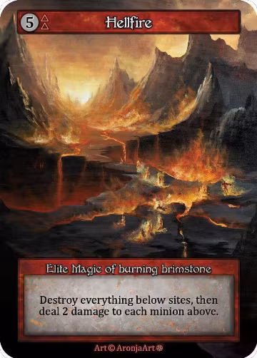 Hellfire, Gothic — Sorcery card price