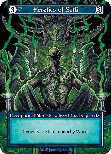 Heretics of Seth (Foil), Gothic — Sorcery card price