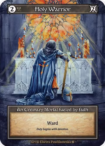 Holy Warrior (Foil), Gothic — Sorcery card price