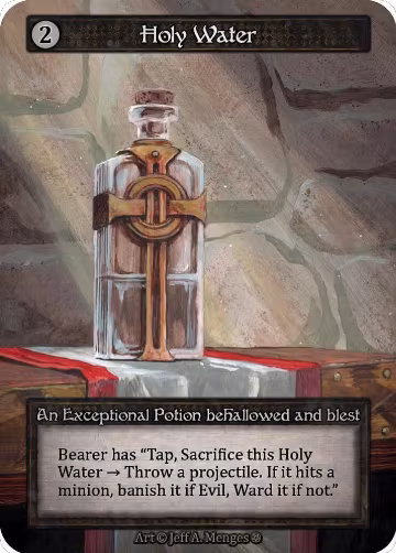 Holy Water, Gothic — Sorcery card price